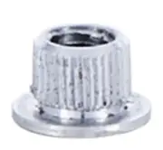 B&P Lamp 1/2 Inch Aluminum Bushing 1/4-27 Tap