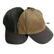 Stetson Corduroy Dad Hat Baseball Classic Adjustable Soft Plain Cap Men Cotton