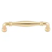 Sarlat 144mm CTC 128mm Cabinet Pull, Polished Brass
