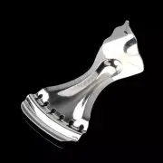 6 String Tailpiece Chrome for Dobro Style Resonator Guitar Replacement