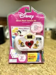 Vintage Disney Princess 35mm Flash Camera Kit Point & Shoot Camera Sealed