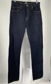 True Religion Men's Geno Flap Slim Fit Straight Jeans 105418, Size 30 NWT