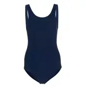 BNWT Ladies Sz 16 Slazenger Brand Navy Basic Bather Swim Suit