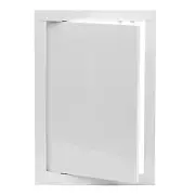 8" x 12" White Plastic Access Panel Door Opening Flap Cover Plate - Plumbing,...