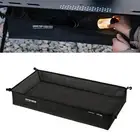 Under Table Storage Bag Hanging Folding Net Bag Picnic Table Organizer