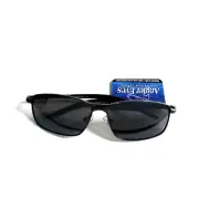 Angler Eyes Men's Polarized Sunglasses Black Sturdy Metal 100% UVA UVB