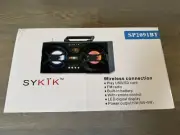 SYKIK Dual 4" Portable Boombox Speaker+USB/FM /BLUETOOTH SP2091BT