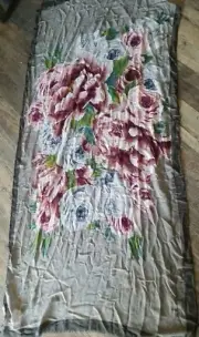 2 Chic Thin Scarf Floral/Roses