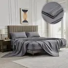 Microfiber Easy Fit Twin Size Bed Sheet Set Extra Soft Deep Pockets Luxury Ho...