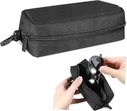 [MOBUTOFU] Hard Shell Glasses Case Soft Eyeglass Pouch for Women Double Sunglasses Case Travel Organizer Compact Storage