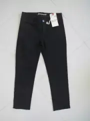 Ladies Jeanswest Eileen Black Slim Capri Stretch Denim Jeans Size 9