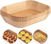 [Taimler] 150-Pack Air Fryer Liners Disposable (14x22cm) | Eco-Friendly Non-Stick Parchment Paper for Ninja Dual Zone AF300/AF400, Salter, Kmart & 9.5L Air Fryers | Mother’s Day Essentials