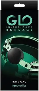 GLO Bondage Ball Gag - Glow In Dark Mouth Restraint