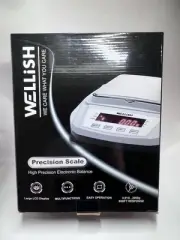 WELLish Lab Scale 2000g / 0.01g High Precision Electronic Digital Scale