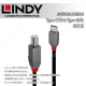 【LINDY 林帝】LINDY 林帝 ANTHRA USB2.0 Type-C/公 to Type-B/公 傳輸線 1m 36941