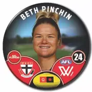 AFLW S8 St Kilda Football Club - PINCHIN, Beth