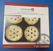 Celebrate It Non-Stick Mini Pie Pan Crust Cutter