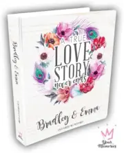 PERSONALISED Bespoke Wedding Planner Organiser Diary / Engagement gift / Story