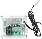 SVRITE W1209 DC 12V Thermostat Temperature Control Switch Thermometer Controller with Digital LED Display with Case