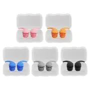 Practical Swimming Ear Plugs Sleep Ear Plugs Noise Reduction Earplugs for Daily