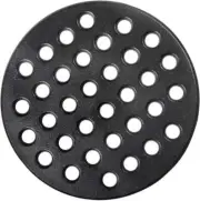 round Cast Iron Fire Grate, BBQ High Heat Charcoal Plate Large Big Green Egg Fir