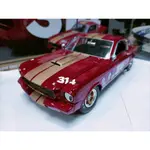 ACME 1 18 福特野馬謝爾比肌肉跑車模型 FORD SHELBY GT350H 1966