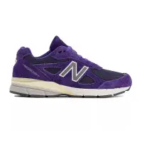在飛比找momo購物網優惠-【NEW BALANCE】990 男鞋 女鞋 紫色 NB 美