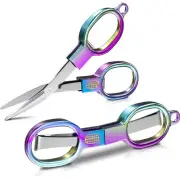 Miniature Folding Scissors - Durable & Lightweight for Home, Office, Travel
