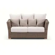 Coco 2+1+1 Seater Outdoor Wicker Lounge Set with Coffee Table - Outdoor Wicker Lounges