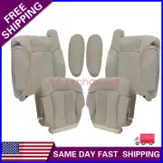 6x Fits 1999-2002 Chevy Suburban Both Side Seat Cover & Armrest Cover Light Tan (for: Chevrolet)