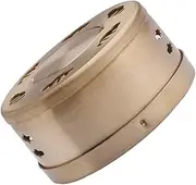 Brass Moxibustion Burner Box Lightweight Portable Scraping Pot for Household Moxibustion