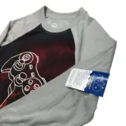 Wonder Nation boys small 6-7 Gaming long sleeve tshirt glow in the dark New