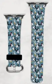 Disney Donald Duck Apple Watch Band NEW 38/40/41 & 42/44/45 Mickey Mouse Blue