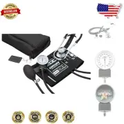 Professional Adult Aneroid Sphygmomanometer with Versatile Sprague Stethoscope