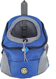 Front Facing Dog Carrier, Small Dog Backpack Carrier, Ventilation Comfort Spacious Pet Knapsack with Adjustable Straps for Small Dogs Cats (XL)