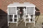 Sorrento Outdoor Bar Setting - 1450mm Concrete Top with 4 matching stools