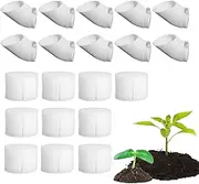 Hydroponic Cups, Hydroponic Planting Cups for Plant - PVC Grow Basket Growing System Nursery Flower Container for Planter Vegetable Root