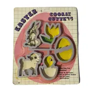 Vintage Easter Cookie Cutters Unopened Package of 5