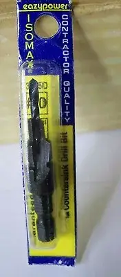 Eazypower ISOMAX 30050 #10 1/8" Countersink Drill Bit No. 10 Screw NOS