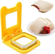 [Generic] Decoupoir à sandwich à - Decoupoirs à sandwich carrés, coupe biscuits, machine à crepes à et biscuits, machine à découper les fruits