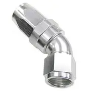 Aeroflow 150 Series Taper Full Flow Swivel 45° Hose End -16AN, AF152-16S