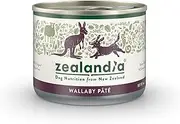 Zealandia Wallaby Pate Dog Food, Grain-Free, 95% Meat & Green Mussels