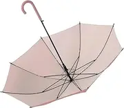Solid Color Umbrella Windproof Waterproof Large Umbrella with 8 Ribs Canopy Vented Stick Umbrella for Wind and Rain Golf Umbrella