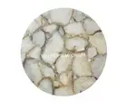 Agate Stone Coffee Table Top Agate Precious Stone Cafeteria Decors Furniture Dec