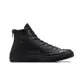 CONVERSE CHUCK 70 BACK ZIP HI 男女 皮革 高筒休閒鞋 黑色-A08159C