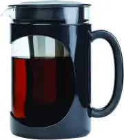 Primula Burke Deluxe Cold Brew Iced Coffee Maker, Comfort Grip Handle, Durable G