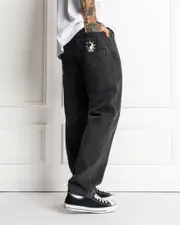 [Worship Supplies] Worship Supplies Men's Nuclear Lounger Jeans in Used Black Size 32 32 Used Black