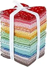 Riley Blake Precut Fabric Prim Fat Quarter Bundle, 42 Pcs.