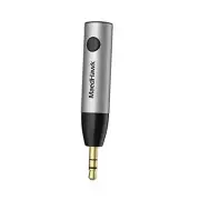 Bluetooth 5.0 Receiver, Bluetooth Aux Adapter / Portable Wireless Audio Silver