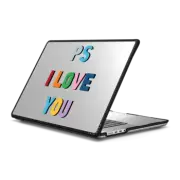 MacBook Pro 16-inch (M1 - M4) Impact Case PS I Love You Rainbow Shadow Transparent